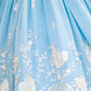 Rajwada Sky Blue Georgette Embellished Lehenga For Women