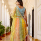 Rajwada Multicolor Georgette Embroidered Lehenga For Women