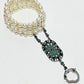 Rajwada Multicolor Alloy Beaded Pearl Bracelet For Women