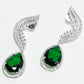 Rajwada White And Green Alloy Stone Work Jewellery Set For Women