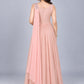 Light Pink Georgette Embellished Kurta Set