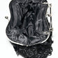 Rajwada Black Polyester Blend Embellished Hand Bag For Women