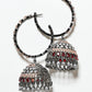 Rajwada Multicolor Alloy Stone Earrings For Women