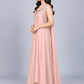 Light Pink Georgette Embellished Kurta Set