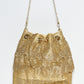 Rajwada Golden Silk Blend Embellished Potli For Women
