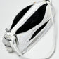 Rajwada White PU Embellished Hand Bag For Women