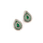 Rajwada Green Mixed Metal Embellished Gold Plated Neckpiece Set For Women
