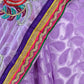 Lavender Silk Blend Embellished Saree