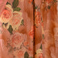 Peach Silk Blend Embellished Saree