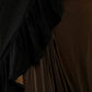 Brown Silk Blend Embellished Saree