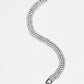 Rajwada Silver Alloy Stone Chain Bracelet For Women