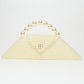 Rajwada Off White Pearl Embellished Clutch For Women