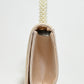 Rajwada Ivory Suede Embellished Clutch For Women