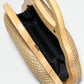Rajwada Brown Jute Solid Clutch For Women
