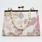 Rajwada White Jute Embroidered Clutch For Women