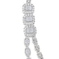 Rajwada Women Grey Faux Stones Studded Choker Necklace Set