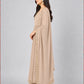 Beige Georgette Embellished Kurta Set