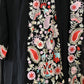 Black Georgette Embroidered Lehenga