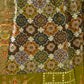 Olive Silk Blend Embellished Lehenga