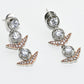 Rajwada Golden And Grey Alloy Stone Work Jewellery Set For Women