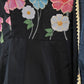 Black Georgette Printed Kurta Set