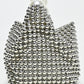 Rajwada Silver Pearl Embellished Hand Bag For Women