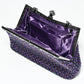 Rajwada Wine Silk Blend Embellished Hand Bag For Women