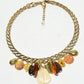 Rajwada Golden Stone And Pearl Jewellery Set For Women