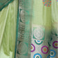 Rajwada Light Green Silk Blend Embroidered Saree For Women