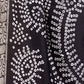 Rajwada Black Silk Blend Printed Saree For Women