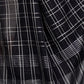 Rajwada Black Cotton Blend Checkered Saree For Women