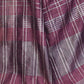 Rajwada Dusty Mauve Cotton Blend Checkered Saree For Women