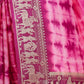 Rajwada Magenta Pink Silk Blend Printed Saree For Women