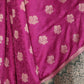 Rajwada Magenta Purple Silk Blend Printed Saree For Women