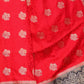 Rajwada Red Silk Blend Printed Saree For Women