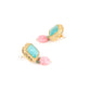 Rajwada Women Pink Marble Beads Long Necklace