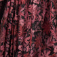 Rajwada Maroon Satin Printed Saree With Unstitched Blouse For Women