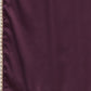 Rajwada Wine Satin Embellished Saree With Unstitched Blouse For Women