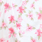 Rajwada White And Pink Satin Printed Saree With Unstitched Blouse For Women