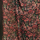 Rajwada Black And Brown Satin Printed Saree With Unstitched Blouse For Women