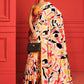 Rajwada Yellow And Multicolor Satin Printed Saree With Unstitched Blouse For Women