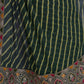 Rajwada Green Printed Georgette Saree With Unstitched Blouse For Women