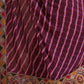 Rajwada Wine Printed Georgette Saree With Unstitched Blouse For Women