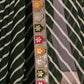 Rajwada Green Printed Georgette Saree With Unstitched Blouse For Women