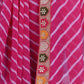 Rajwada Pink Printed Georgette Saree With Unstitched Blouse For Women