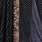 Rajwada Black Printed Georgette Saree With Unstitched Blouse For Women