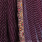 Rajwada Wine Printed Georgette Saree With Unstitched Blouse For Women