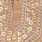 Rajwada Beige Silk Blend Embroidered Kurta Set For Men