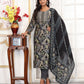 Rajwada Black Rayon Printed Kurta Set For Women