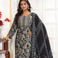 Rajwada Black Rayon Printed Kurta Set For Women